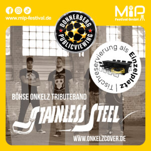 VIP-Einzelplatz | Live-Musik – 12.06.26 – Böhse Onkels Tribute Show (Stainless Steel)