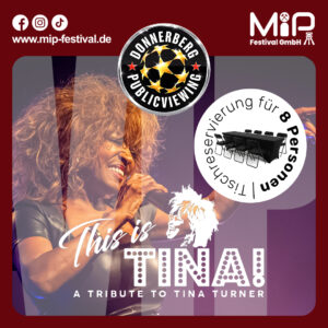 VIP-Tisch | Live-Musik – 04.07.26 – Tina Turner Tribute Show (This is Tina)
